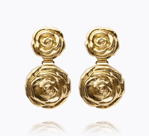 Rosita Grande Earrings - Gold