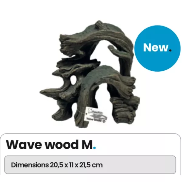 Wave wood.M / Medium / Fake