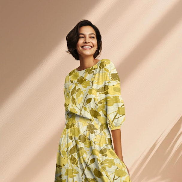 Light & Lush 25 Spring- gule blader - Image 2