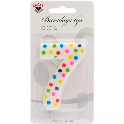 Nummerlys Confetti #7