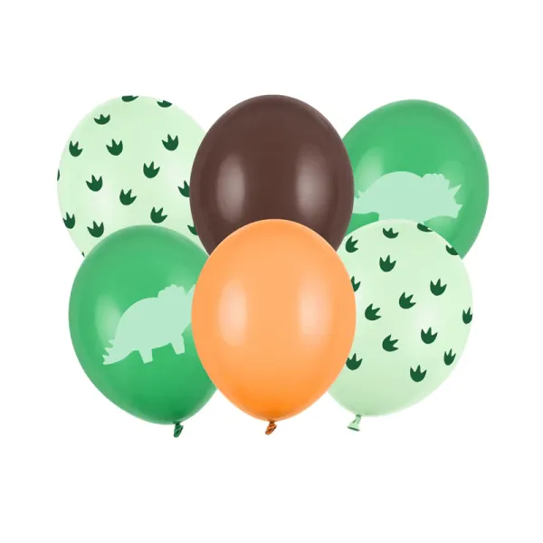 Ballonger Dinosaur 30cm, 6 pk