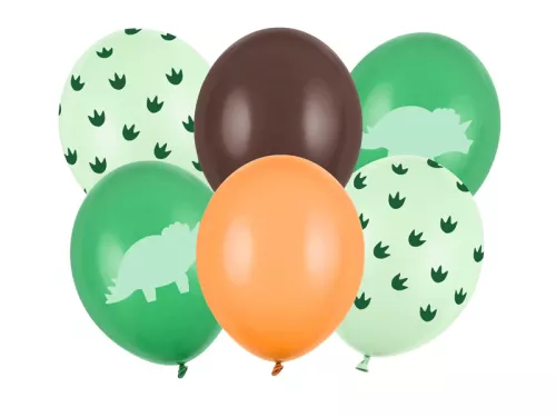 Ballonger Dinosaur 30cm, 6 pk