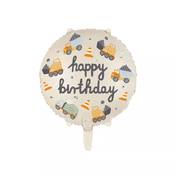Folieballong Lastebiler 45 cm