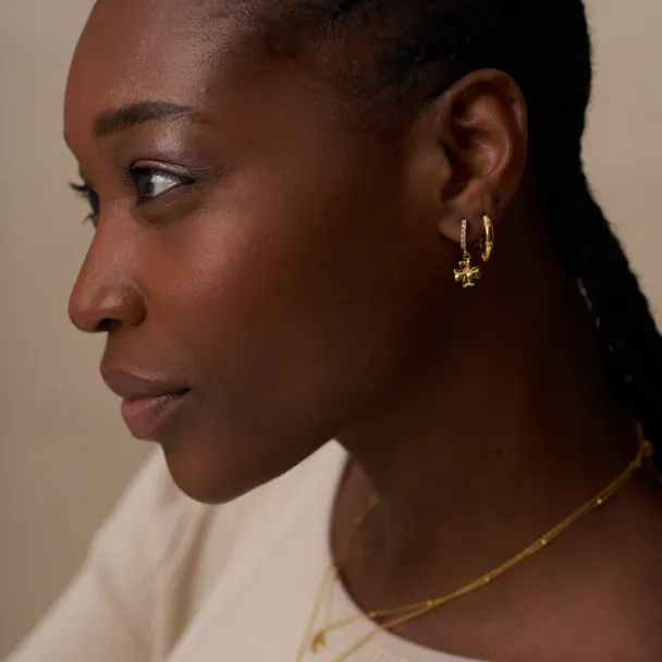 Lucky Clover Hoop - Image 3