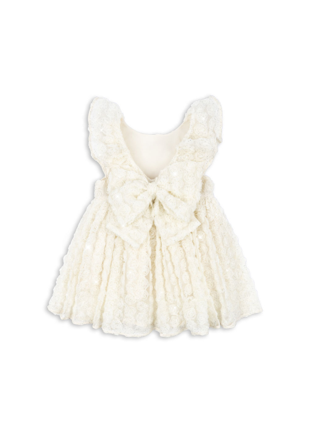 Celebration Cianna Flower Dress - Eggnog - Image 2