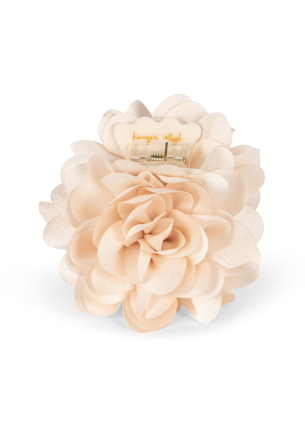 Celebration 2-pk Flower Hair Clip - Eggnog - Image 3