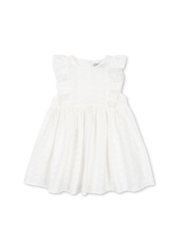 Lacey Dress - Optic White - Image 1