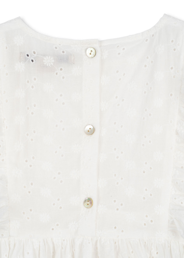 Lacey Dress - Optic White - Image 3