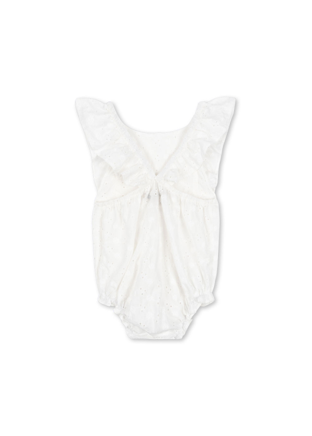 Lacey Romper - Optic White - Image 2