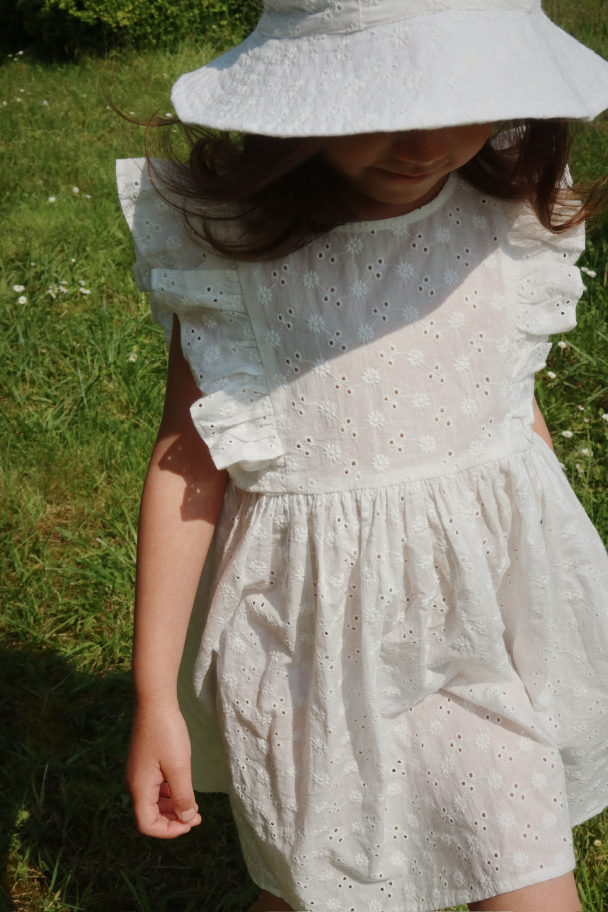 Lacey Dress - Optic White - Image 4
