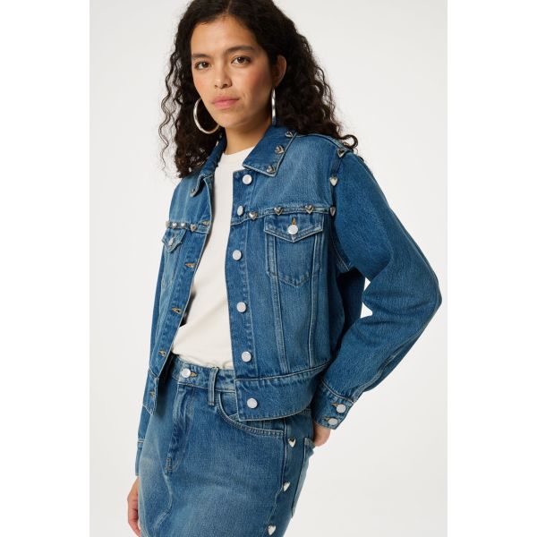 Lexie Denim Jacket Medium Aged    |     Lexie Denim Jacket Medium Aged fra Fabienne Chapot