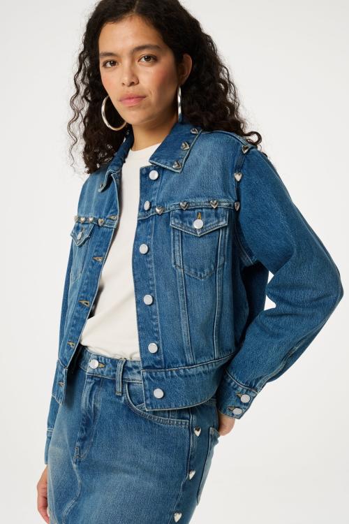 Lexie Denim Jacket Medium Aged    |     Lexie Denim Jacket Medium Aged fra Fabienne Chapot