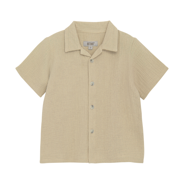Shirt SS Muslin - Irish Cream - Image 1