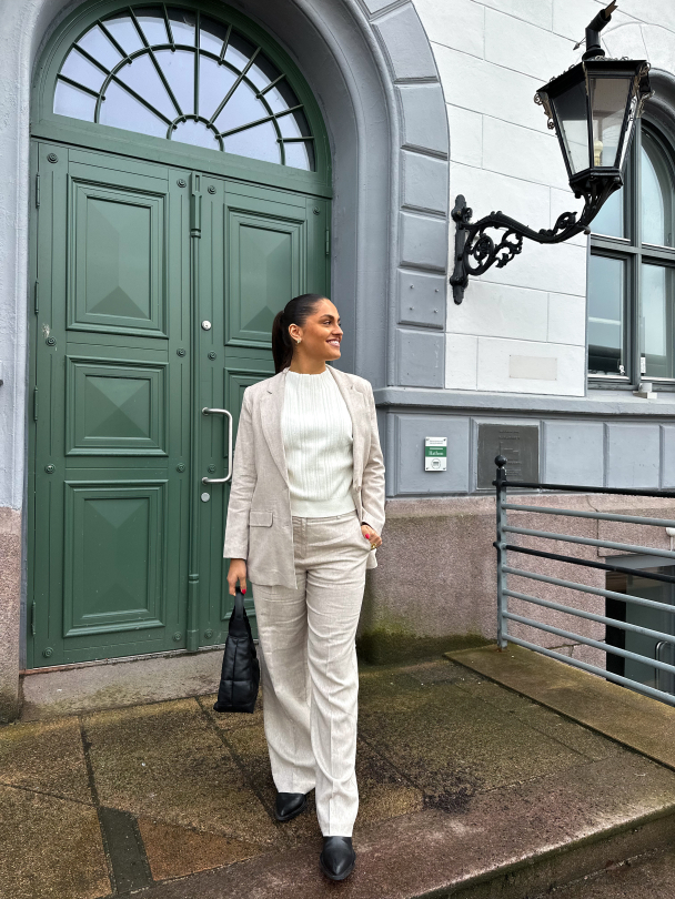 Tania Rita Wide Pant - Nomad  - Image 3