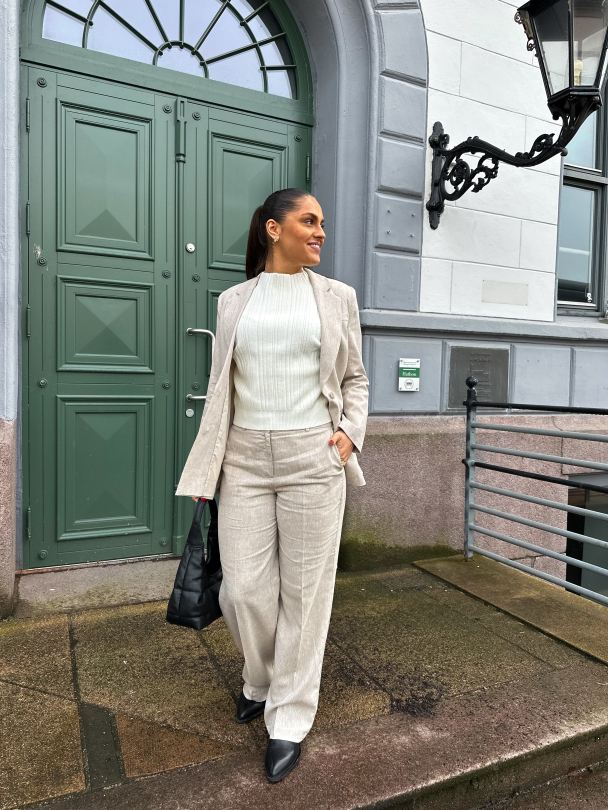 Tania Rita Wide Pant - Nomad  - Image 4