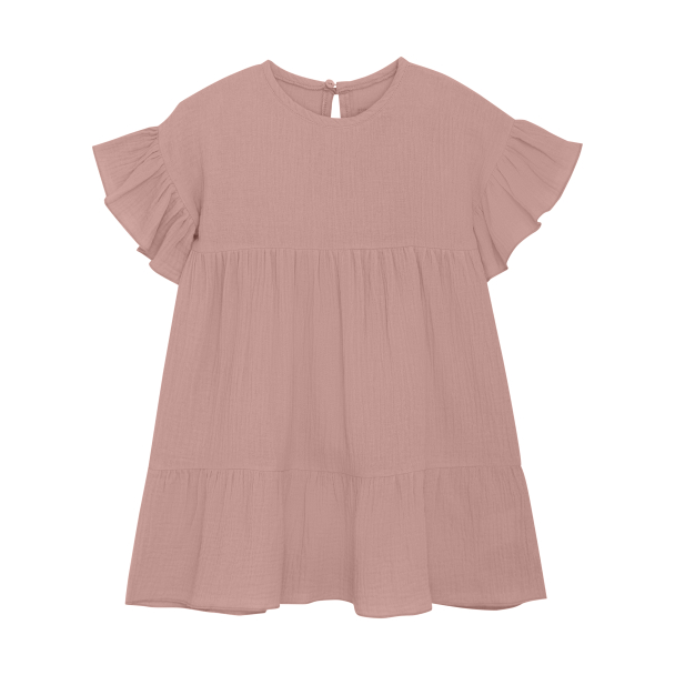 HUTTEliHUT | Dress SS Muslin - Ash Rose - Image 1