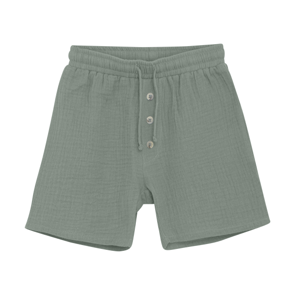 Shorts Muslin - Lily Pad - Image 1