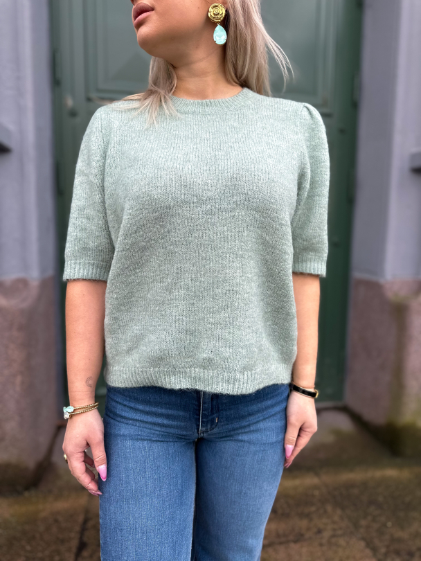 Anne Knit Pullover - Iceberg Green - Image 1