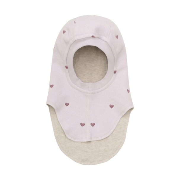Balaclava Fleece Emb. w. Lin - Cloud Gray - Image 2