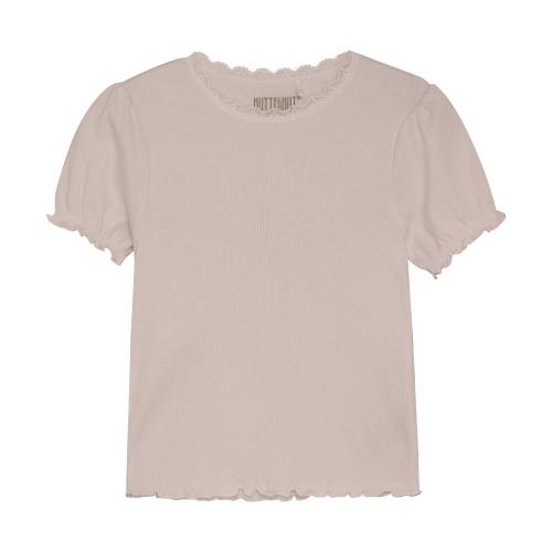 HUTTEliHUT | T-Skjorte Rib - Sepia Rose