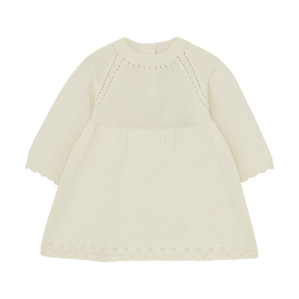 Dress LS Knit - Antique White - Image 1