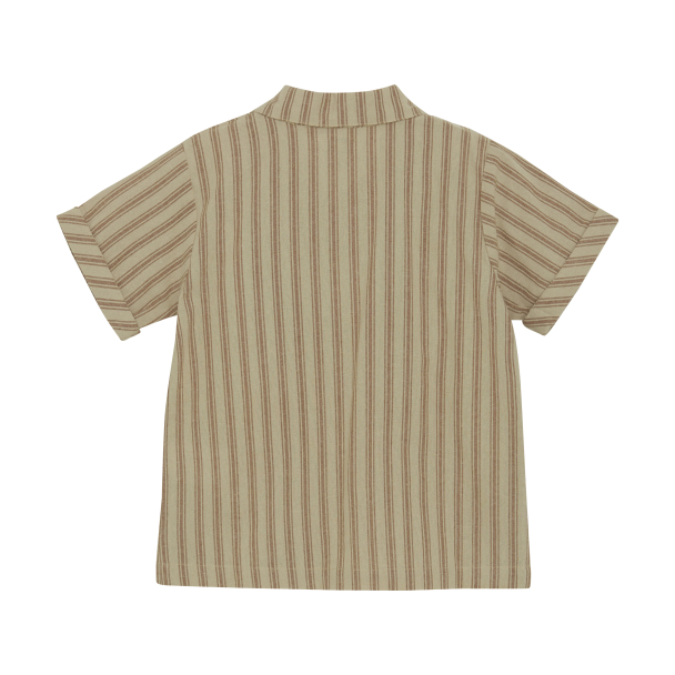 Shirt SS YD Stripe - Irish Cream - Image 2