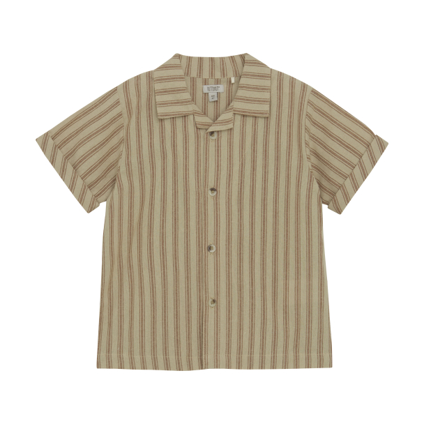 Shirt SS YD Stripe - Irish Cream - Image 1