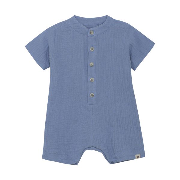 Playsuit SS Muslin, Quiet Harbor - Huttelihut