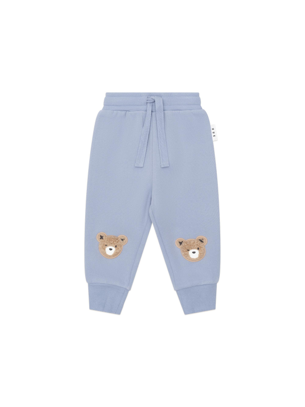 Furry Huxbear Track Pant - Stone Blue - Image 1