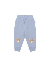 Furry Huxbear Track Pant - Stone Blue
