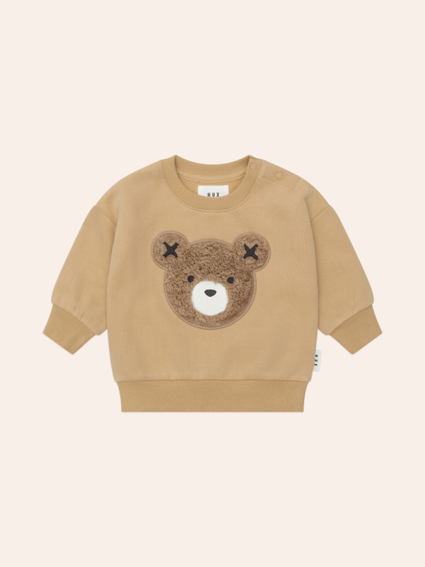 Furry Huxbear Sweatshirt - Honey - Image 1