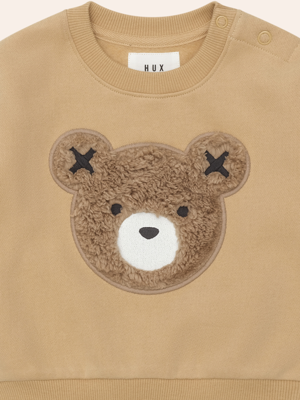 Furry Huxbear Sweatshirt - Honey - Image 4