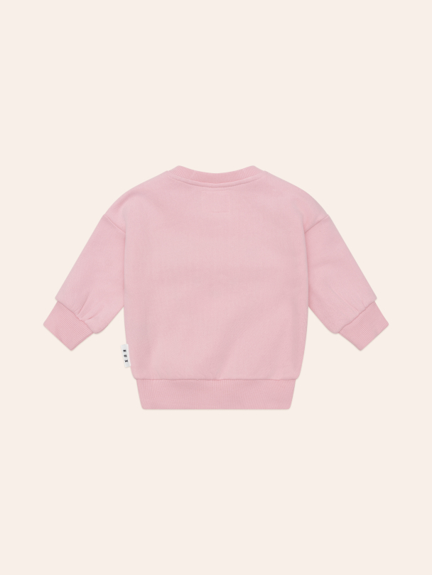 Furry Huxbear Sweatshirt - Blush - Image 3