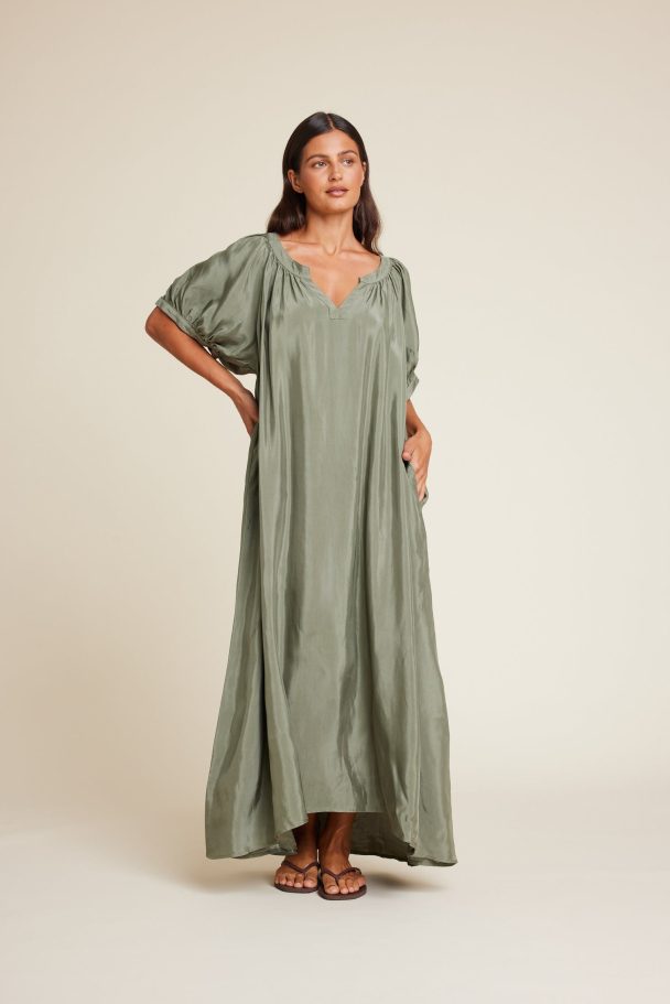 BRITT VISCOSE DRESS - Image 1