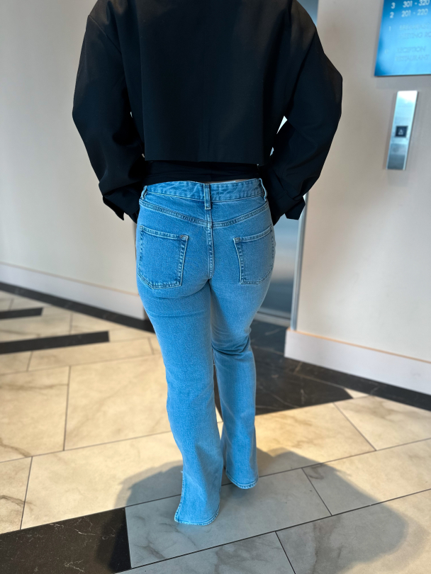 Slit Denim - Blue - Image 2