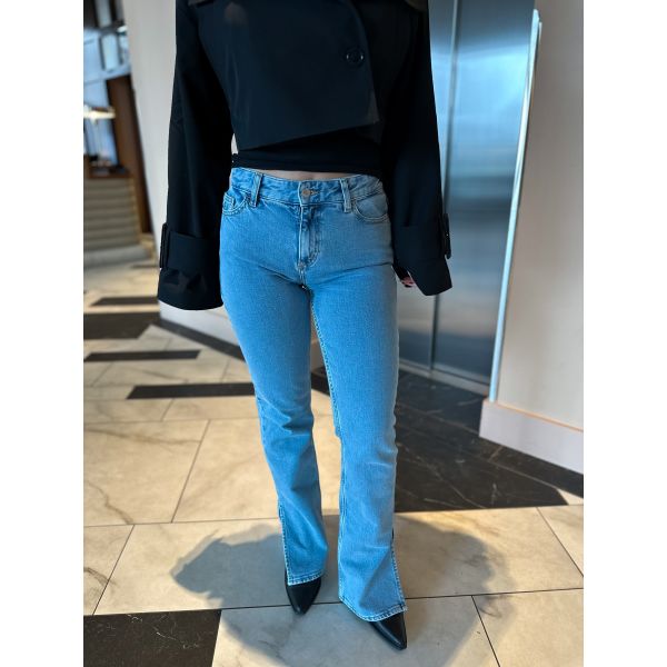 Slit Denim - Blue