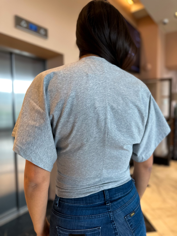DNA Tee - Grey Melange - Image 2
