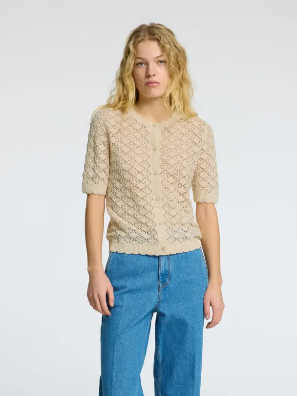 Sofia Crochet Cardigan - Image 6