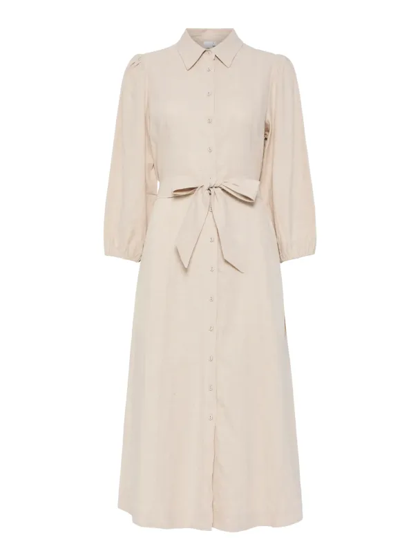 Flaxy Linen Dress - Image 3