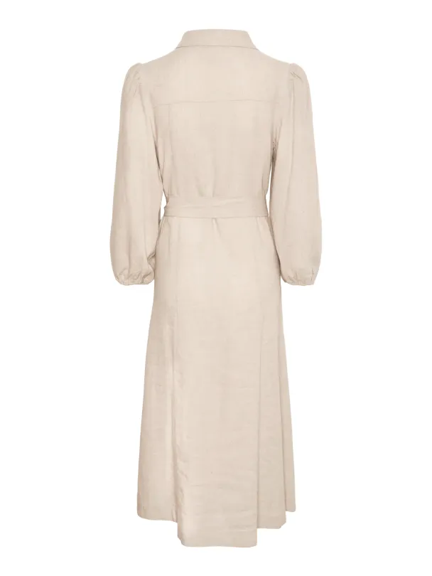 Flaxy Linen Dress - Image 6