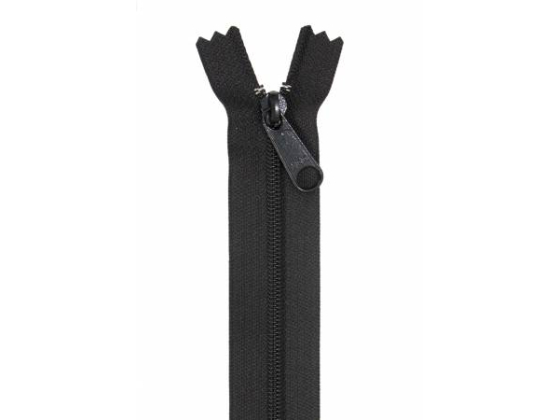 Glidelås sort 24 inch