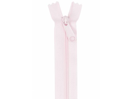 Glidelås pale pink 24 inch