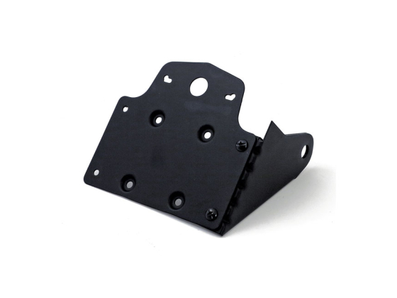 Side mount license plate bracket