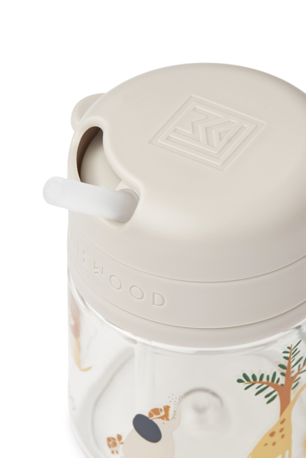 Pavia Tritan Straw Cup 280 ml - All Together/Sandy - Image 3