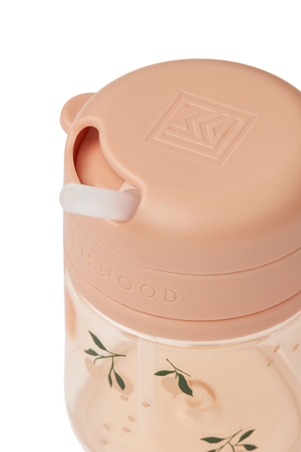 Liewood | Pavia Tritan Straw Cup 280 ml - Peach/Sea Shell - Image 3