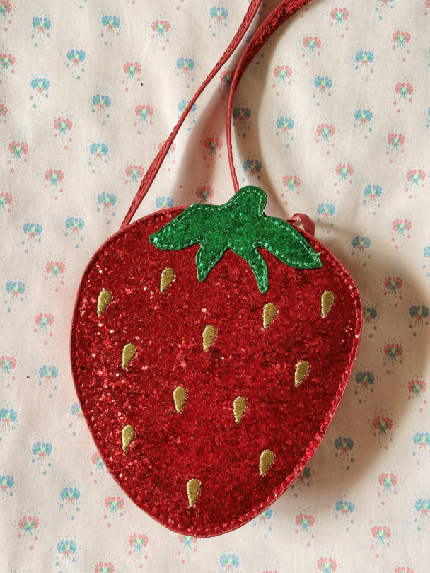 Tut Strawberry Shoulder Bag - Barbados Cherry - Image 3