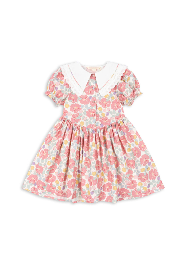 Coeur Collar Dress - Fleur Anglaise - Image 1