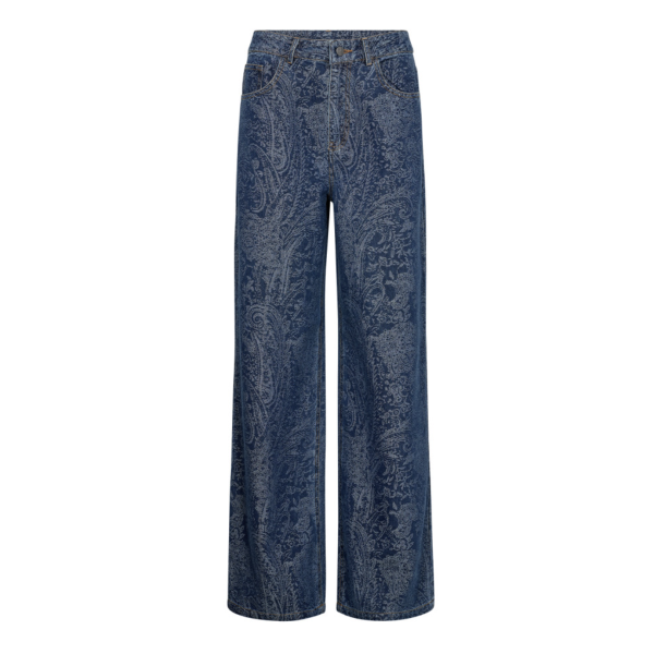 Dean Denim Wide Pants         |        Dean Denim Wide Pants fra Co'Couture