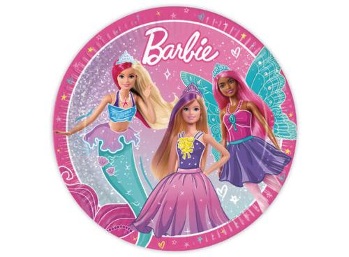 Papptallerken BARBIE 23 cm