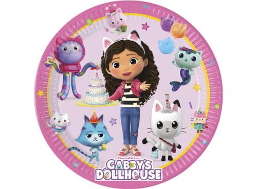 Papptallerken Gabbys Dollhouse 23 cm